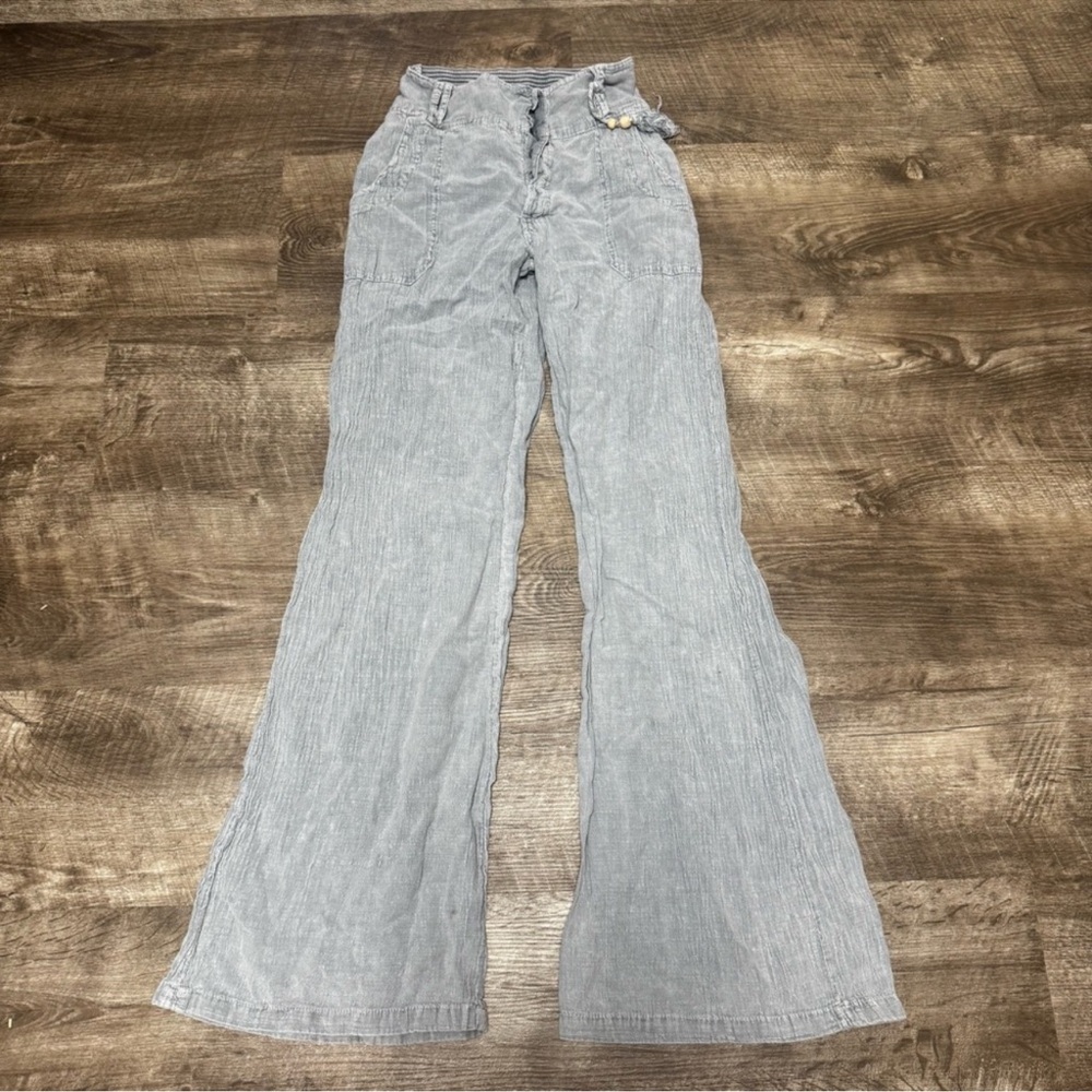 BLANCO 100% Cotton Flare Leg Pants Size Small